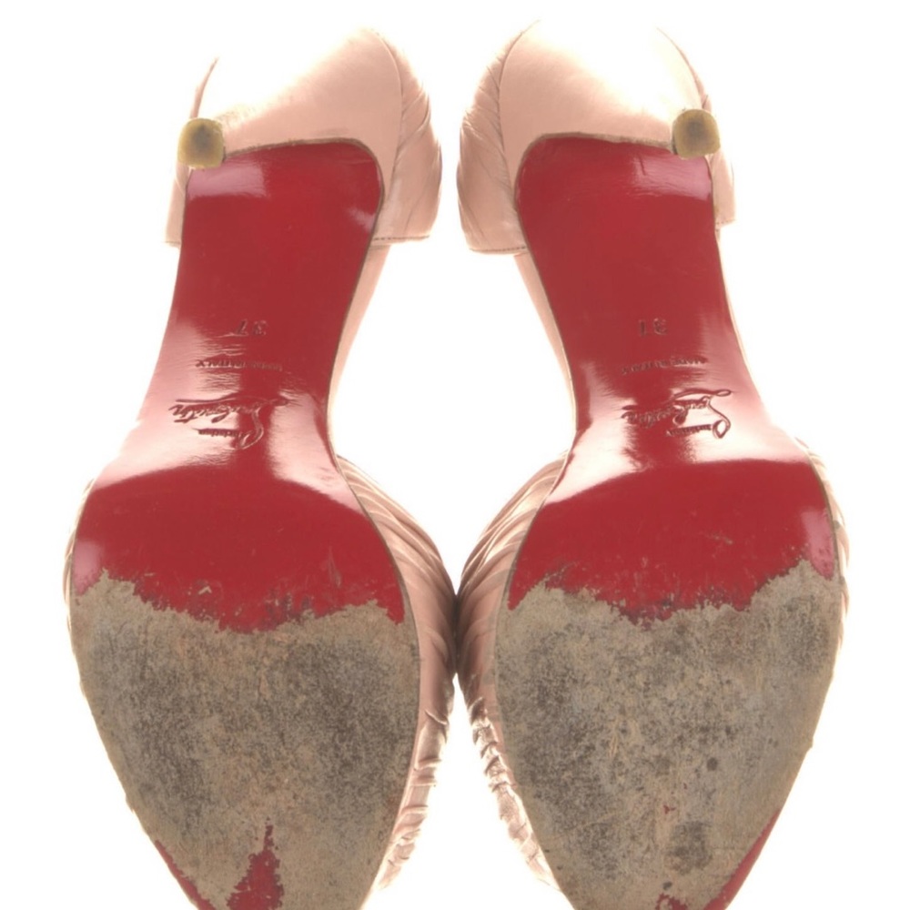 Christian Louboutin Leather Stilettos - Picture 6 of 7